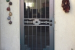 Artisan Series Security Door, Santa Fe in Navajo Copper