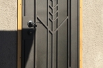 Prairie Tulip custom security door.