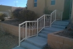 FLW style stair railing.